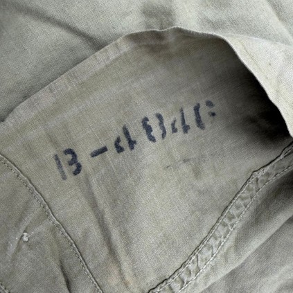 Caleçon Court Réglementaire US Army - Taille 32 - Marquage Laundry - WW2