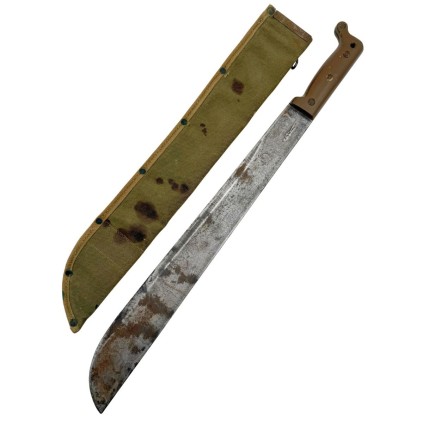 Machette US Army 18" - TRUETEMPER 1945 - Fourreau Toile M-1942
