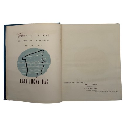 Lucky Bag 1943 - Annuaire de l'U.S. Naval Academy (Annapolis) - Nominatif