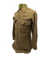 Chemise Moutarde US Army M37 - Troupe - Taille 14-32