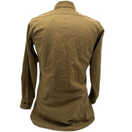 Chemise Moutarde US Army M37 - Troupe - Taille 14-32