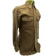 Chemise Moutarde US Army M37 - Troupe - Taille 14-32