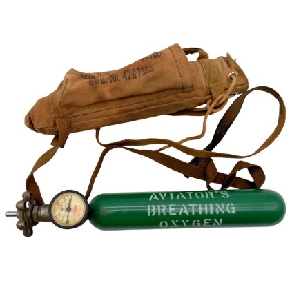 Bouteille d’Oxygène Individuelle H-1 US Army Air Corps - Décembre 1943