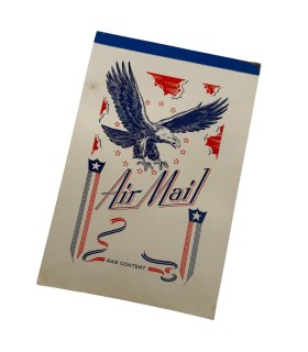Bloc de papier à lettres "Air Mail" – Rag Content – US WW2
