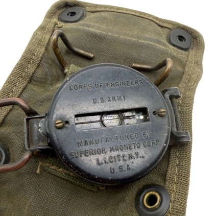 Boussole US "2nd Type" – Boîtier Bakélite – SUPERIOR MAGNETO