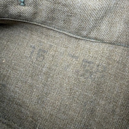 Chemise "Moutarde" M-1937 – Insigne "Ruptured Duck" – Originale US WW2