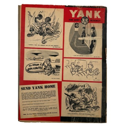 Magazine "YANK - The Army Weekly" – Édition Continentale – 29 Avril 1945