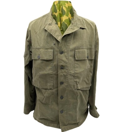 Veste HBT M-1943 – 2nd Armored Division – Sergent – Taille 38R
