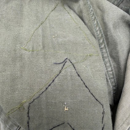 Veste HBT M-1943 – 2nd Armored Division – Sergent – Taille 38R