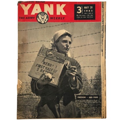 Magazine "YANK - The Army Weekly" – Édition Continentale – du 20 Mai 1945