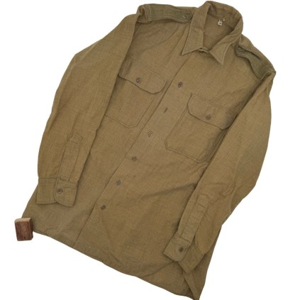 Chemise "Moutarde" M-1937 – Modifiée Officier – Taille 15-34