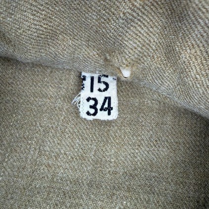 Chemise "Moutarde" M-1937 – Modifiée Officier – Taille 15-34