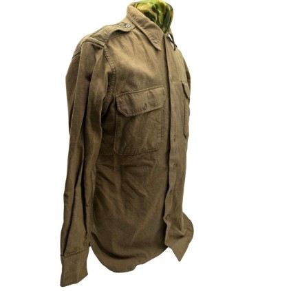 Chemise "Moutarde" M-1937 – Modifiée Officier – Taille 15-34