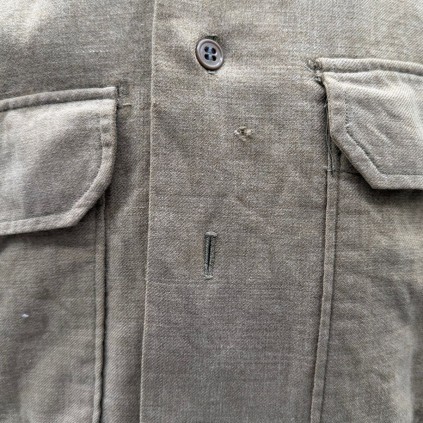 Chemise "Moutarde" M-1937 – Modifiée Officier – Taille 15-34