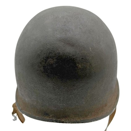 Casque US M1 – Coque Schlueter – Liner Westinghouse Rayonne – Nominatif