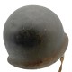 Casque US M1 – Coque Schlueter – Liner Westinghouse Rayonne – Nominatif