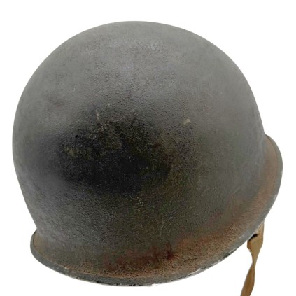 Casque US M1 – Coque Schlueter – Liner Westinghouse Rayonne – Nominatif