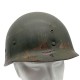 Casque US M1 – Coque Schlueter – Liner Westinghouse Rayonne – Nominatif