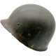 Casque US M1 – Coque Schlueter – Liner Westinghouse Rayonne – Nominatif