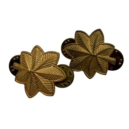 Paire d'insignes de grade de Major