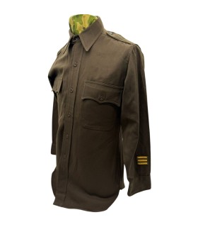 Chemise Officier "Chocolat"