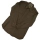 Chemise Officier "Chocolat" – Gabardine Virgin Wool – 3 Overseas Bars