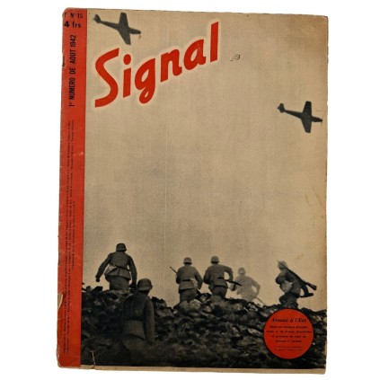 Magazine "Signal" – Numéro 15 – Août 1942 – Édition Française