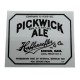 Reproduction Étiquette de Bière Pickwick Ale – US WW2