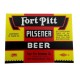 Reproduction Étiquette de Bière Fort Pitt Pilsener – US WW2