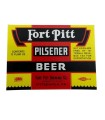 Reproduction Étiquette de Bière Fort Pitt Pilsener – US WW2