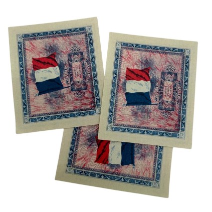 Lot de 12 Reproductions de Billets "D-Day" – Francs Alliés – Série 1944