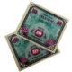 Lot de 12 Reproductions de Billets "D-Day" – Francs Alliés – Série 1944
