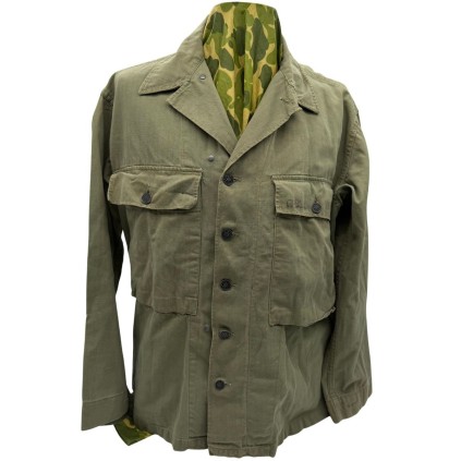 Veste HBT M-1943 – US Army – Nominative Grendell – Taille 38R