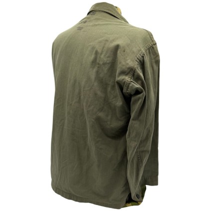 Veste HBT M-1943 – US Army – Nominative Grendell – Taille 38R