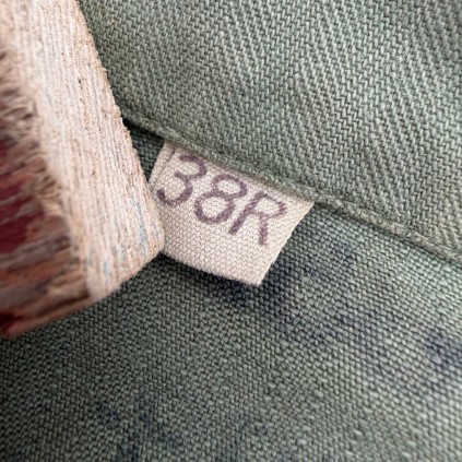 Veste HBT M-1943 – US Army – Nominative Grendell – Taille 38R