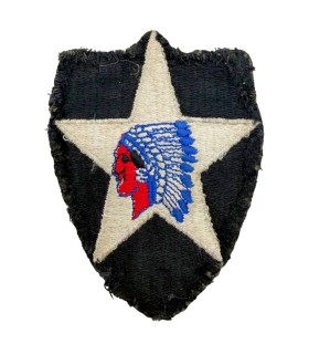Patch Original 2nd Infantry Division "Indian Head" – US WW2