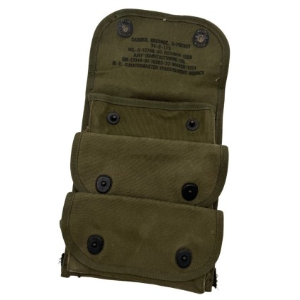 Porte-Grenades 3 Poches US – AJAY Manufacturing Co. – 1951
