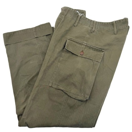Pantalon US HBT M-1943 – Reproduction Ancienne – Taille 42