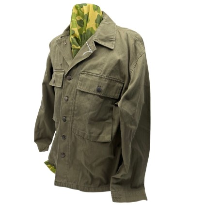 Veste US HBT M-1943 – Reproduction Ancienne – État Neuf