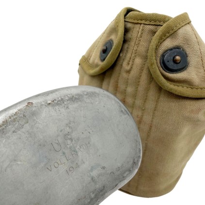 Ensemble Gourde US Complète – 1942/1944 – J.A. SHOE & VOLLRATH