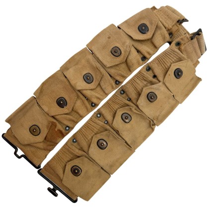 Ceinturon-Cartouchière US M-1910 – Mixte Mills / Russell – WW1