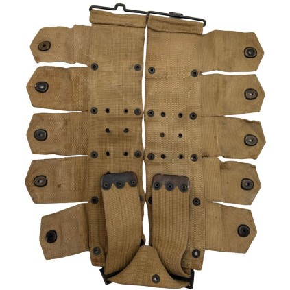 Ceinturon-Cartouchière US M-1910 – Mixte Mills / Russell – WW1