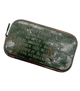 Pansement Individuel Carlisle – Boîtier Métal OD – Avec Sulfamide