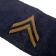 Brassard de Caporal Temporaire (Acting Corporal) – Blue Felt – WW2