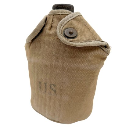 Ensemble Gourde US Army 1944 – Bidon AGM Co & Housse Star Pull
