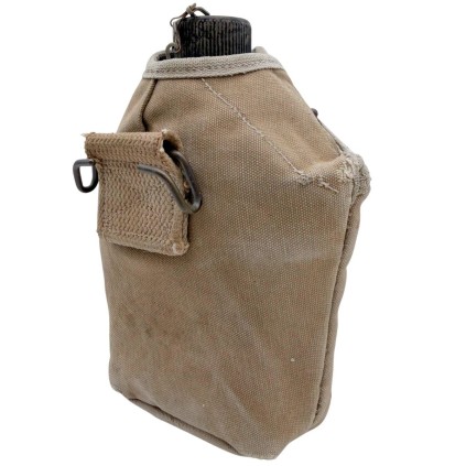 Ensemble Gourde US Army 1944 – Bidon AGM Co & Housse Star Pull