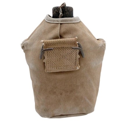 Ensemble Gourde US Army 1944 – Bidon AGM Co & Housse Star Pull