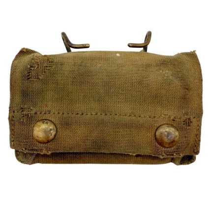 Pochette à pansement US M-1910 – L. C. C. & Co. 1918 – Patine "Jus"