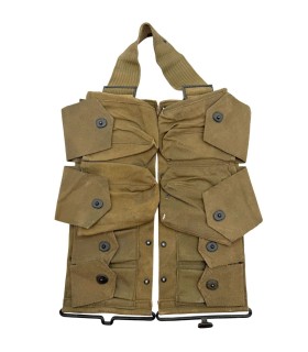 Ceinturon US FM-BAR 1918 – Second Assistant – P.B. & CO. – Réutilisation WWII