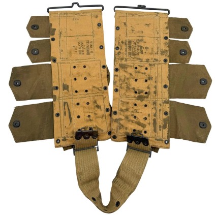 Ceinturon US FM-BAR 1918 – Second Assistant – P.B. & CO. – Réutilisation WWII